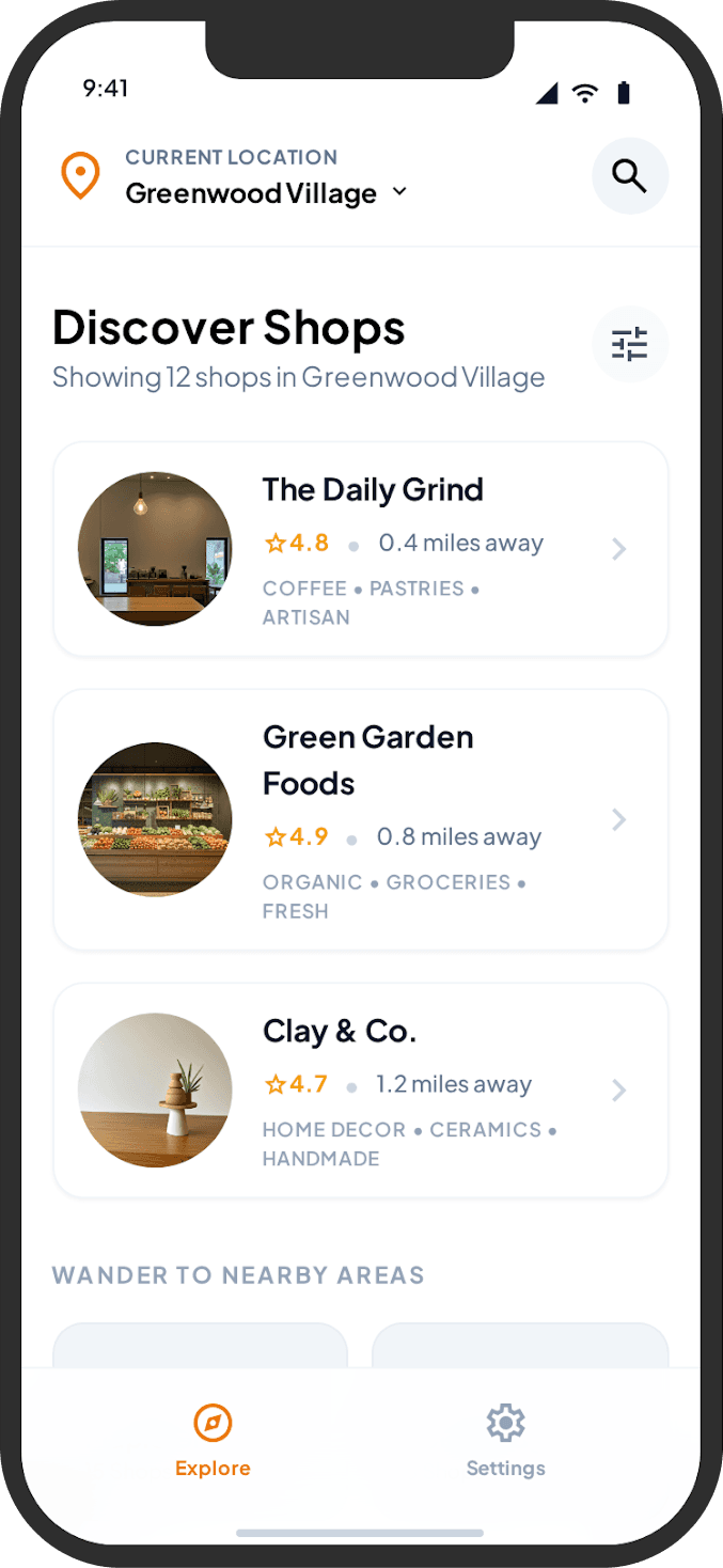App screenshot